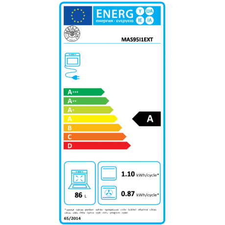 BERTAZZONI MAS95I1EXT Κουζίνα Ηλεκτρική με Επαγωγικές Εστίες 90cm Inox BERTAZZONI MAS95I1EXT Κουζίνα Ηλεκτρική με Επαγωγικές Εστίες 90cm Inox